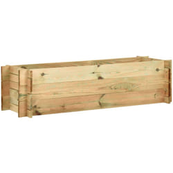 Helloshop26 - Jardinière surélevée de légumes bois de pin imprégné 120 cm