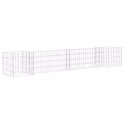 Jardinière à Gabion - Non spécifié - 260 cm - Métal - Rectangulaire - Antirouille