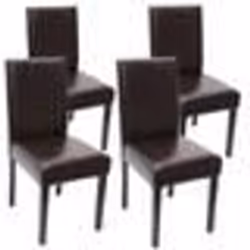 Lot de 4 chaises de salle à ma