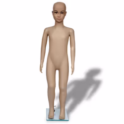 Mannequin buste de vitrine enfant 5 pieces