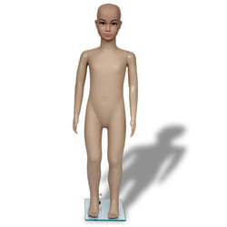Mannequin buste de vitrine enfant 5 pieces