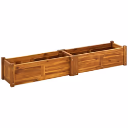 Ce lit surélevé de jardin en bois est extrêmement durable et magnifiquement fabriquée. Elle est profonde et assez large pour ...