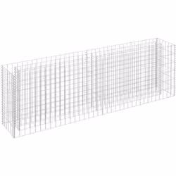 Ce lit surélevé à gabion vous permet de créer facilement une bordure sécurisée mais élégante pour un parterre de fleurs ou de ...