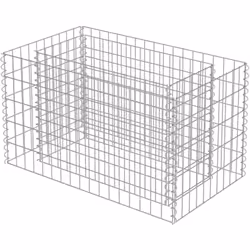 Notre lit surélevé en gabion est un moyen pratique de créer une bordure solide et élégante pour un parterre de fleurs ou de p ...
