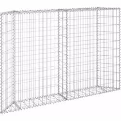 Ce lit surélevé à gabion vous permet de créer facilement une bordure sécurisée mais élégante pour un parterre de fleurs ou de ...
