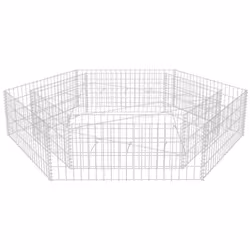 Ce lit surélevé en gabion est un moyen pratique de créer une bordure robuste et élégante pour un parterre de fleurs ou de pla ...