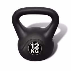 Kettlebell haltere poids musculation halterophilie exercices gym 12 kg