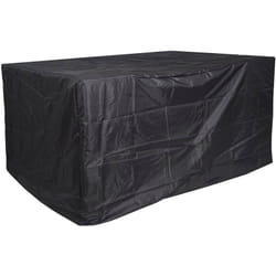 Décoshop26 - Housse de protection bâche pour mobilier de jardin hamac extérieur anthracite 130x215x170cm 040002801