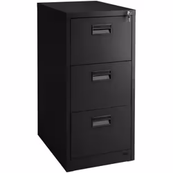 Tiroirs pour dossiers suspendus au format papier DIN 4. 3 Tiroirs spacieux. Dossiers suspendus dans les 3 tiroirs. L’armoire ...