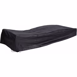 Housse de protection bâche de protection pour chaise longue de jardin, 40x200x85cm, anthracite Les premières gouttes tombent  ...
