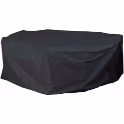 Housse bâche de protection pour ensemble de mobilier de jardin extérieur anthracite rond Ø 310cm Les premières gouttes tomben ...
