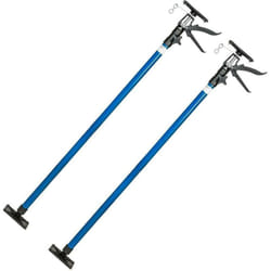 Helloshop26 - 2 x etais télescopique support barre tiges traverse de plafond set 115-290 cm 30 kg