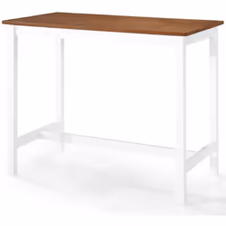 Cette table de bar élégante a un design simple, mais élégant et sera un ajout pratique et décoratif à toute maison, bar ou re ...