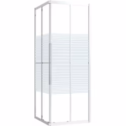 Cette cabine de douche allie style et fonctionnalité pour convenir parfaitement à la décoration de votre salle de bain. Le pr ...