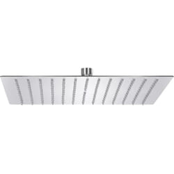 Helloshop26 - Pomme de douche pluie 30x30 cm carrée acier inoxydable
