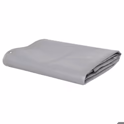 Bache bache polyvalente et resistante 650 g / m² 5 x 6 m gris
