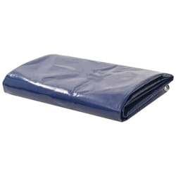 Helloshop26 - Bâche polyvalente et résistante 650 g / m² 1,5 x 20 m bleu