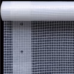 Cet ensemble de bâches Leno polyvalent et robuste est idéal pour la construction de serres ainsi que pour la protection de me ...