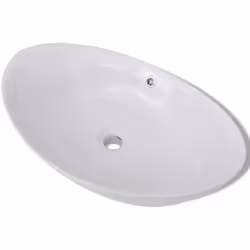 Ce lavabo ovale, fait en céramique de haute qualité, apportera une touche de style à tous les salles de bains. Grâce à sa fin ...