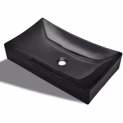 Ce vasque, en céramique premium, sera une touche d'élégance pour toute salle de bains, buanderies et toilettes. Sa finition d ...