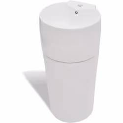 Ce vasque, en céramique premium, sera une touche d'élégance pour toute salle de bains, buanderies et toilettes. Sa finition d ...