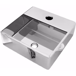 Fabriqué en céramique, ce lavabo sera un supplément chic et intemporel à toute salle de bain, salle d'eau, vestiaire ou cabin ...