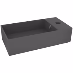 Notre lavabo de salle de bain ajoute une touche contemporaine à tout décor de salle de bain. Il est également adapté à la sal ...