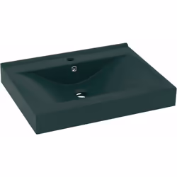 Notre lavabo rectangulaire, fait de céramique de première qualité, est un supplément de style à tout salle de bain, cabinet d ...