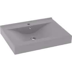 Notre lavabo rectangulaire, fait de céramique de première qualité, est un supplément de style à tout salle de bain, cabinet d ...