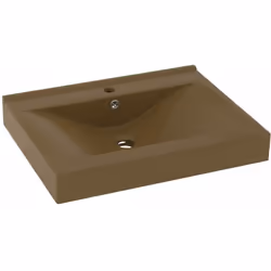 Notre lavabo rectangulaire, fait de céramique de première qualité, est un supplément de style à tout salle de bain, cabinet d ...