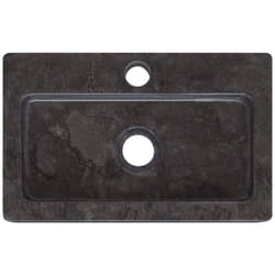 Helloshop26 - Lavabo de salle d'eau vasque à poser de toilette lave-mains de salle de bain lavabo de salle d'eau maison intérieur 38 x 24 cm marbre