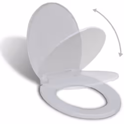 Ce siège de toilette de haute qualité, qui convient à toutes les cuvettes de toilette standard, sera idéal pour les maisons,  ...