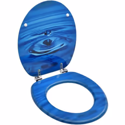 Ce siège de toilette est un véritable accroche-regard dans n’importe quelle salle de bain. Il ajoute une touche d’un style in ...