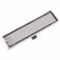 Drain de douche linéaire - Inox - 53 cm - Débit 40 L/min - Hauteur réglable 70-95 mm - Design moderne
