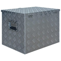 Boîte coffre de rangement caisse de outils boîte a outils boîte de remorque caisse de transport atelier 61 x 43 x 455 c