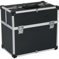 Boîte à outils valise à outils mallette à outils trolley à outils caisse à outils rangement stockage fichiers 38 cm noir