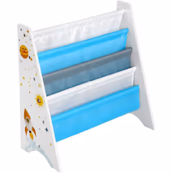 Caractéristiques: Couleur: Cadre blanc, toile blanc bleu gris Matériaux: Panneaux aggloméré, placage en papier, tissu non-tis ...