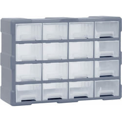 Helloshop26 - Organisateur multi-tiroirs avec 16 tiroirs centraux 52 cm