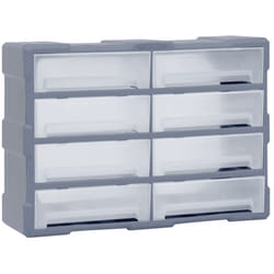 Helloshop26 - Organisateur multi-tiroirs avec 8 grands tiroirs 52 cm