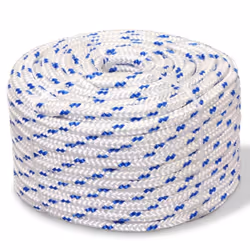 Cette corde en polypropylène de haute qualité est idéale pour la navigation. Cette corde en 100 % polypropylène flotte et est ...