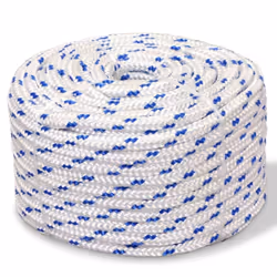Cette corde en polypropylène de haute qualité est idéale pour la navigation. Cette corde en 100 % polypropylène flotte et est ...