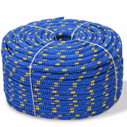 Cette corde en polypropylène de haute qualité est idéale pour la navigation. Cette corde en 100 % polypropylène flotte et est ...