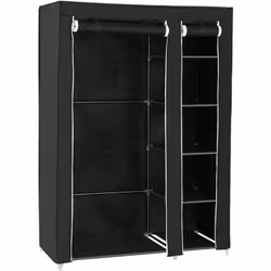 Caractéristiques: - Dimensions: 110 x 45 x 175 cm - Dimensions du colis: 75 x 30 x 10 cm - Matière: Tubes en métal, couvertur ...