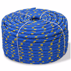 Cette corde en polypropylène de haute qualité est idéale pour la navigation. Cette corde en 100 % polypropylène flotte et est ...