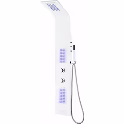 Ce système de panneaux de douche multifonctionnel a un design élégant et fera un excellent accessoire à votre salle de bain.  ...