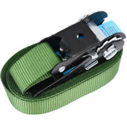 Helloshop26 - Lot de 10 sangles d'arrimage à cliquet transport stockage sangles de remorque sangles de serrage fixation moto voiture 800 da n 6 m vert