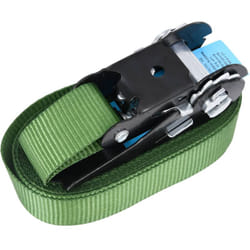 Helloshop26 - Lot de 4 sangles d'arrimage à cliquet transport stockage sangles de remorque sangles de serrage fixation moto voiture 800 da n 6 m vert