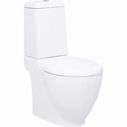 Cette toilette contemporaine est bien conçue avec des lignes épurées et conviendra sûrement à n'importe quelle salle de bain. ...