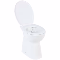 Cette toilette sans bord, au design unique et intemporel, peut facilement améliorer chaque salle de bain. Cette toilette avec ...