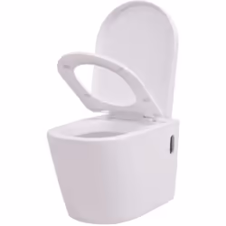 Cette toilette murale, au design unique et intemporel, complétera n'importe quelle salle de bain. Cette toilette dispose d'un ...